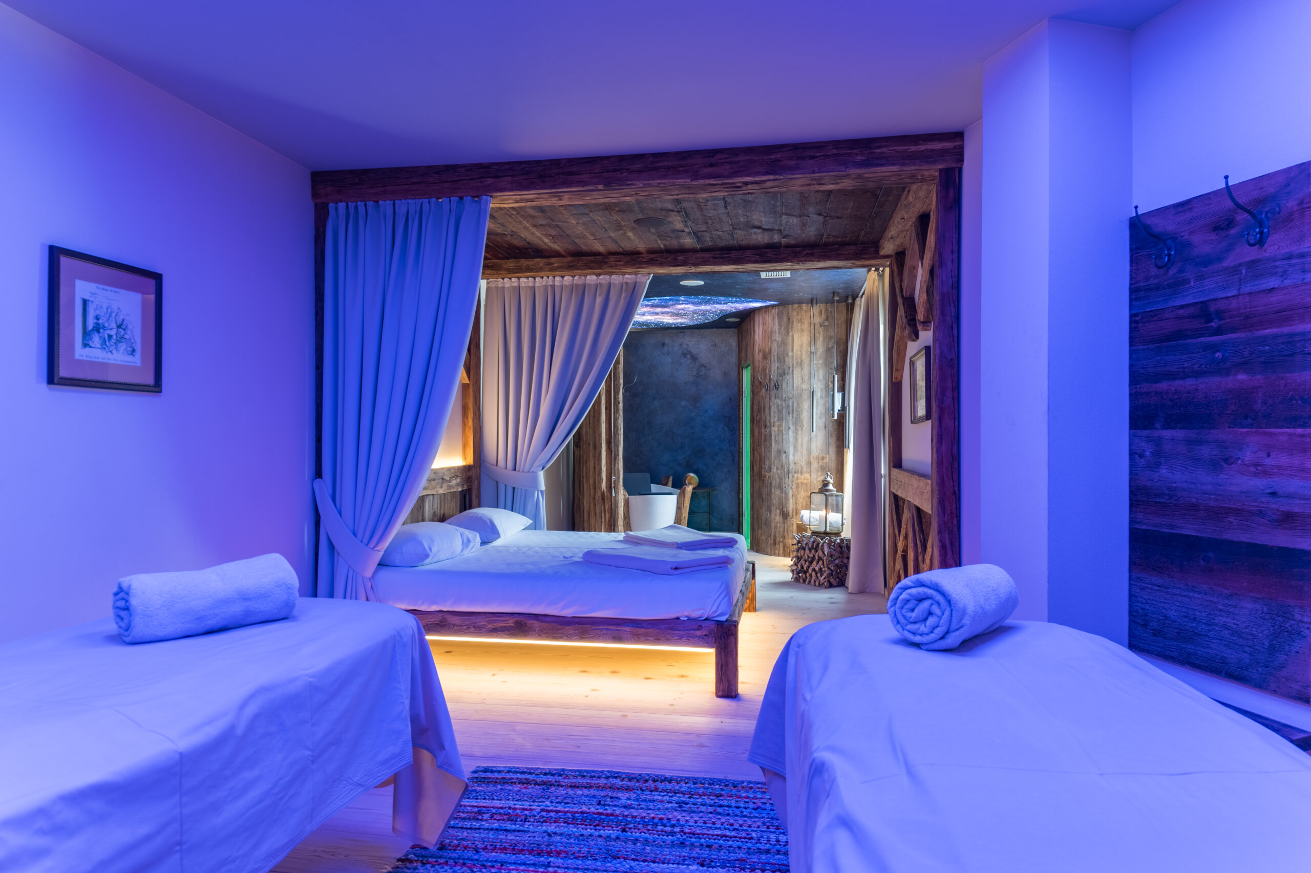 Zona per massaggi - Aurora SPA - Hotel Mirabell Dolomites 5 stelle a Valdaora