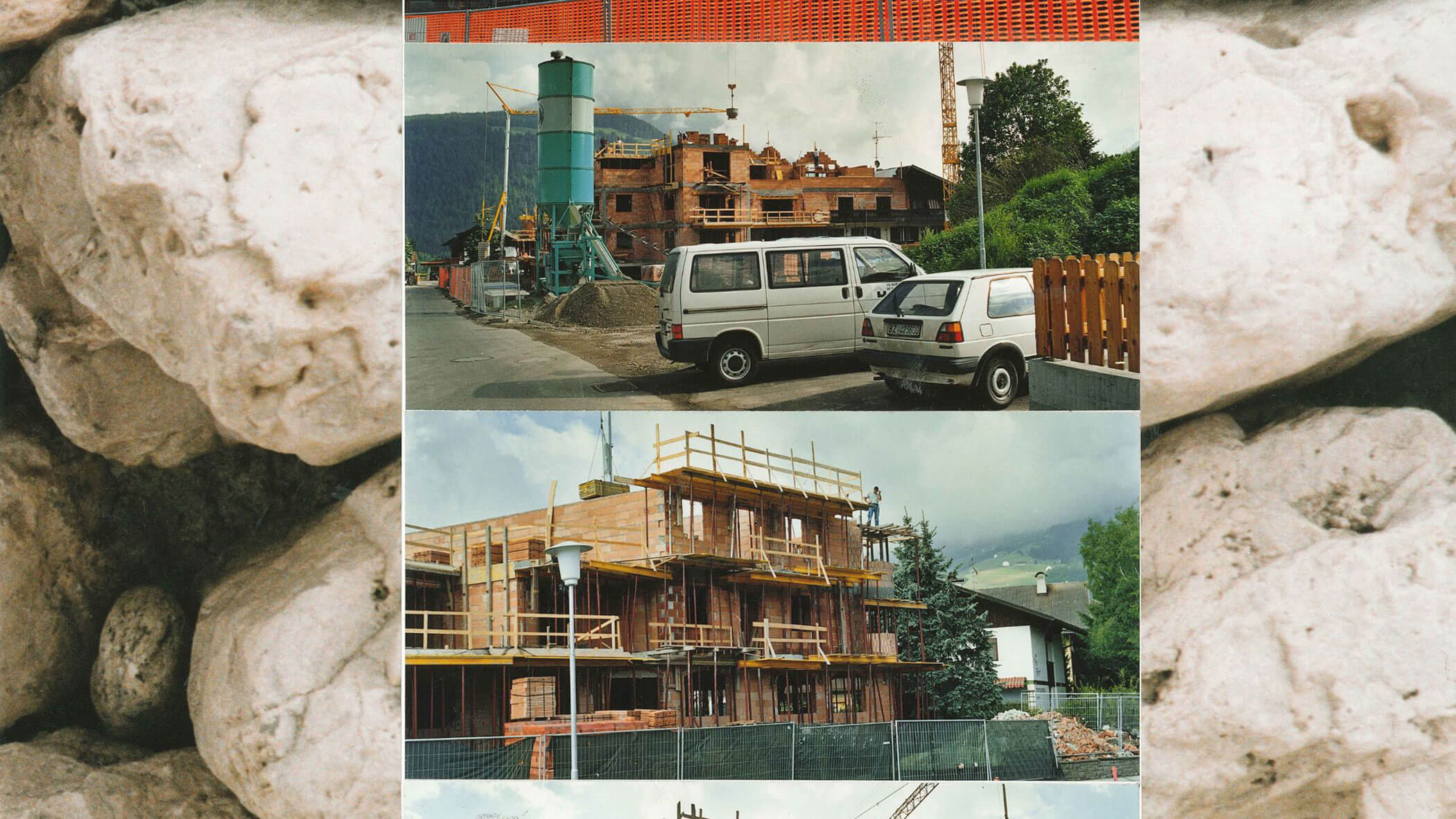 Costruzione dell'Hotel Mirabell a Valdaora - Hotel Mirabell Dolomites 5 stelle a Valdaora