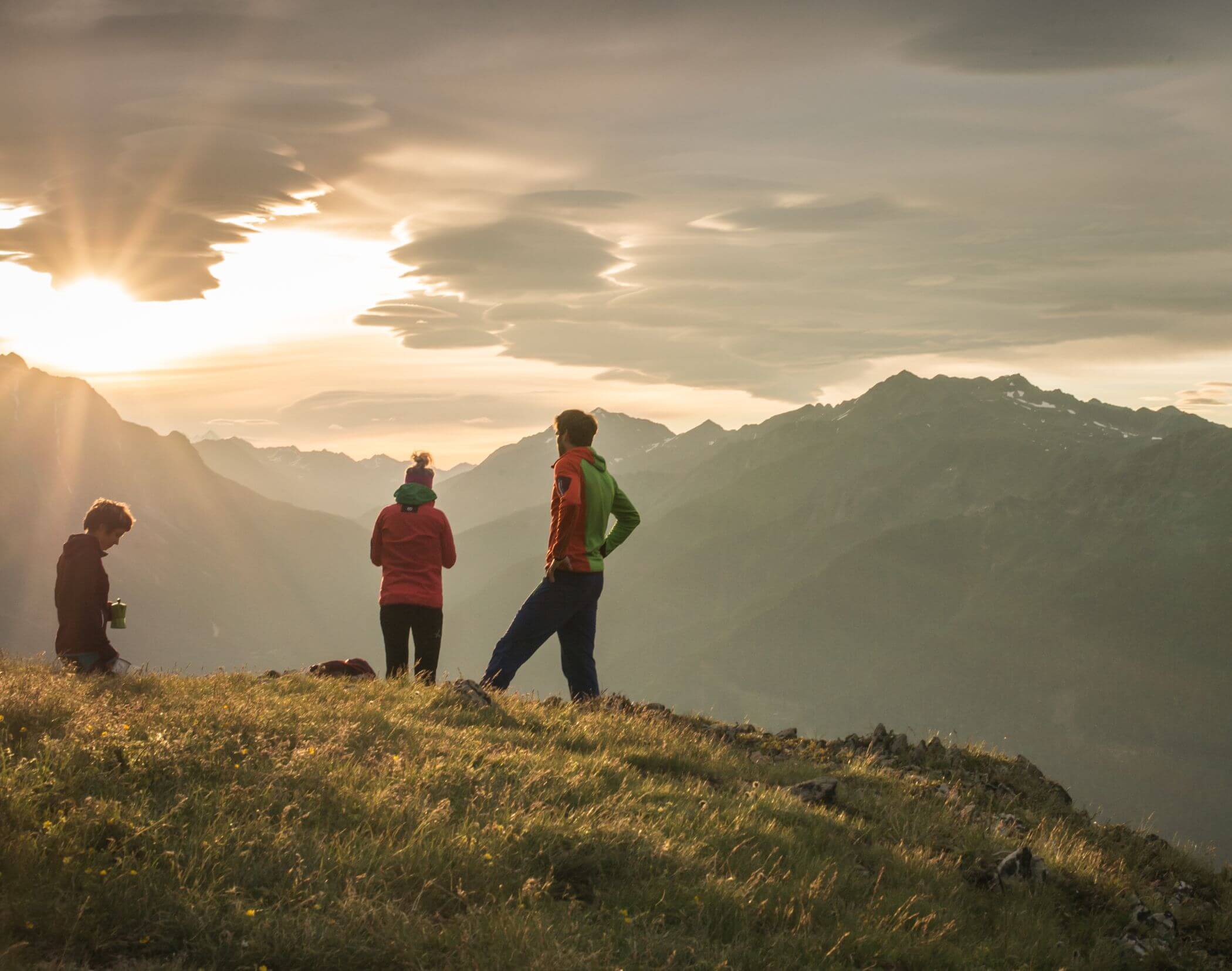 Guardare il tramonto - Hotel Mirabell Dolomites 5 stelle a Valdaora