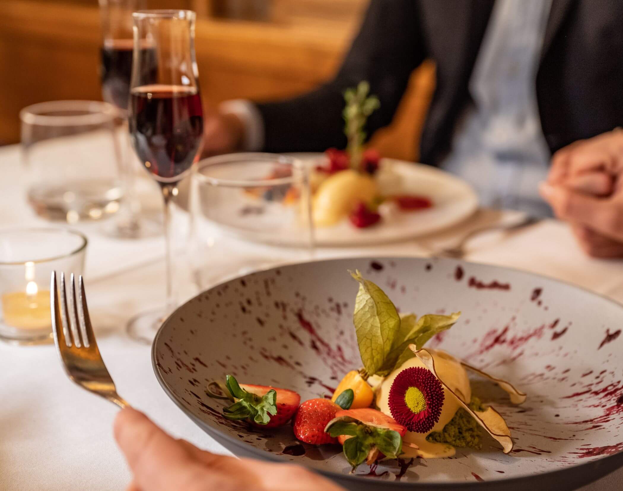 Piatto splendidamente disposto - Hotel Mirabell Dolomites 5 stelle a Valdaora