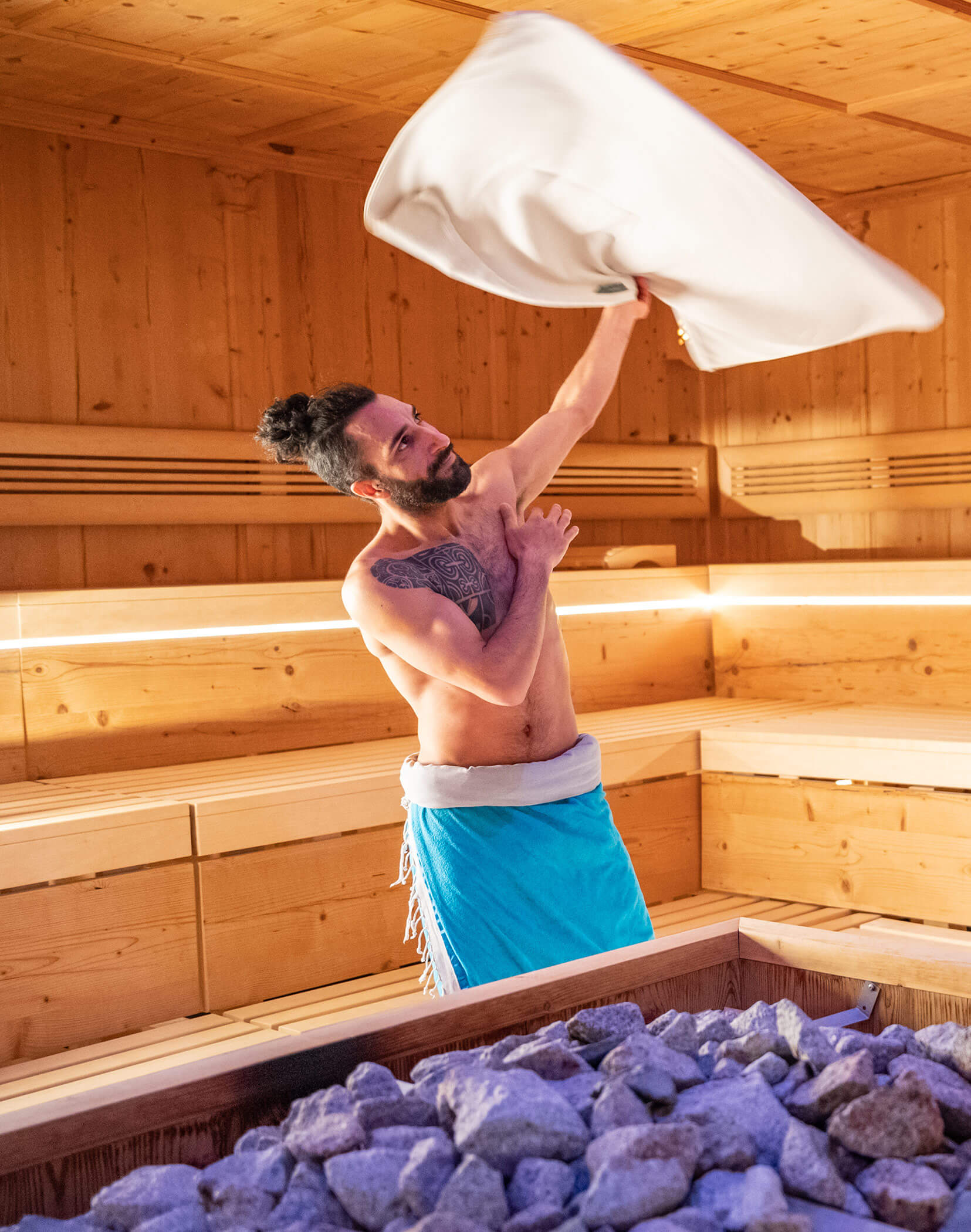 Infuso di sauna - Hotel Mirabell Dolomites 5 stelle a Valdaora