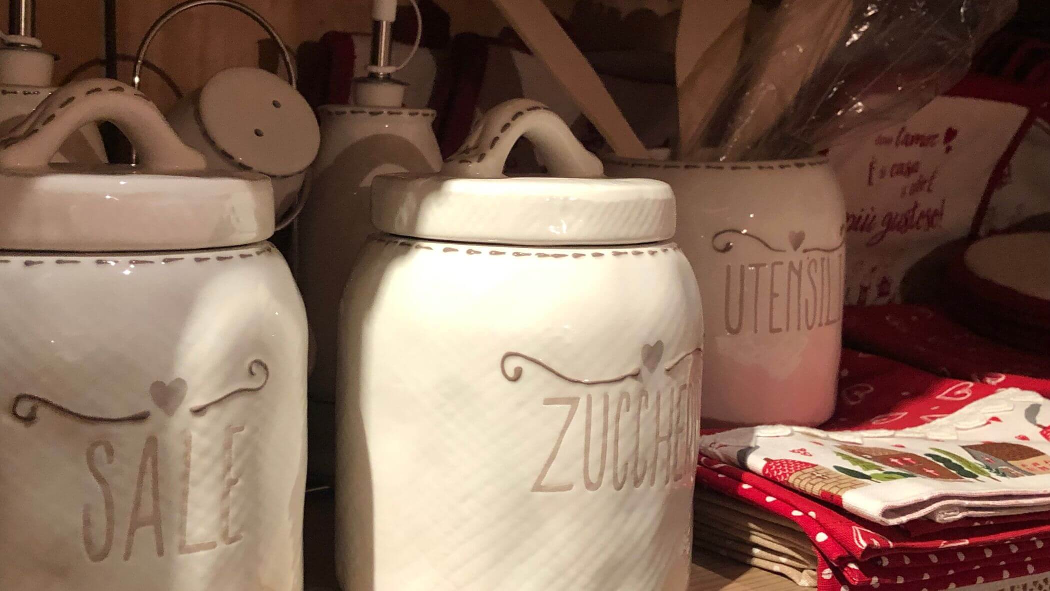 Zuccheriera e saliera - dettaglio - Hotel Mirabell Dolomites 5 stelle a Valdaora