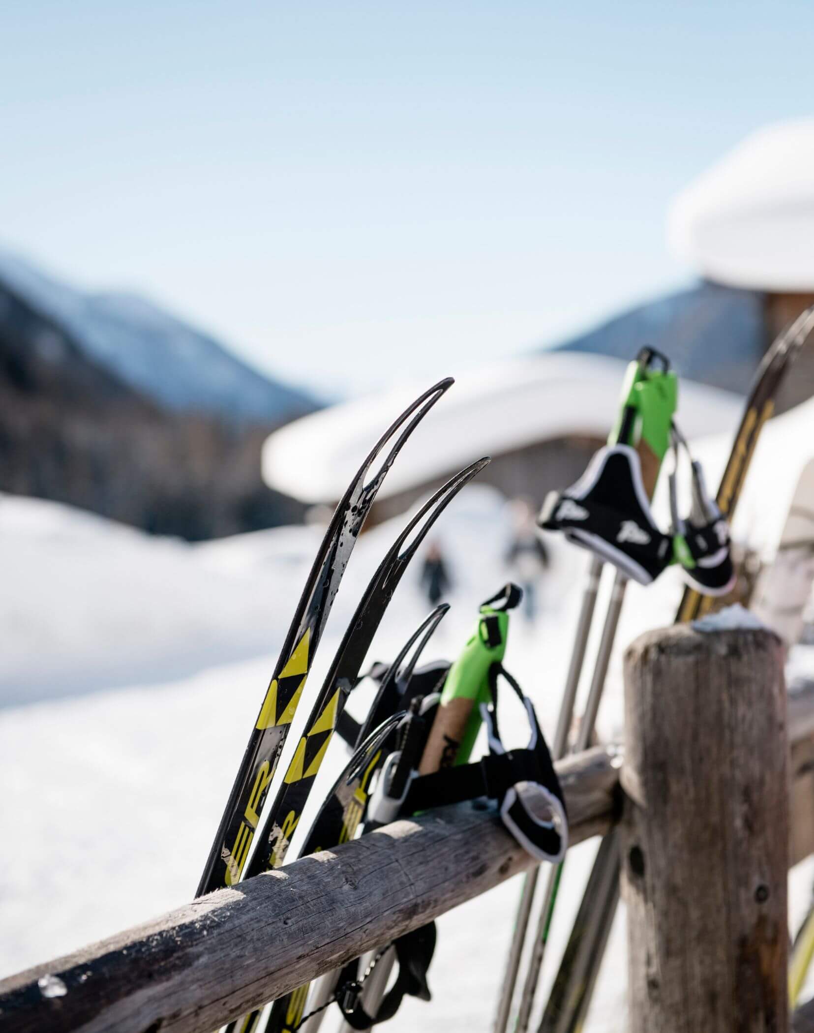 Langlaufskier - 5 Sterne Hotel Mirabell Dolomites in Olang