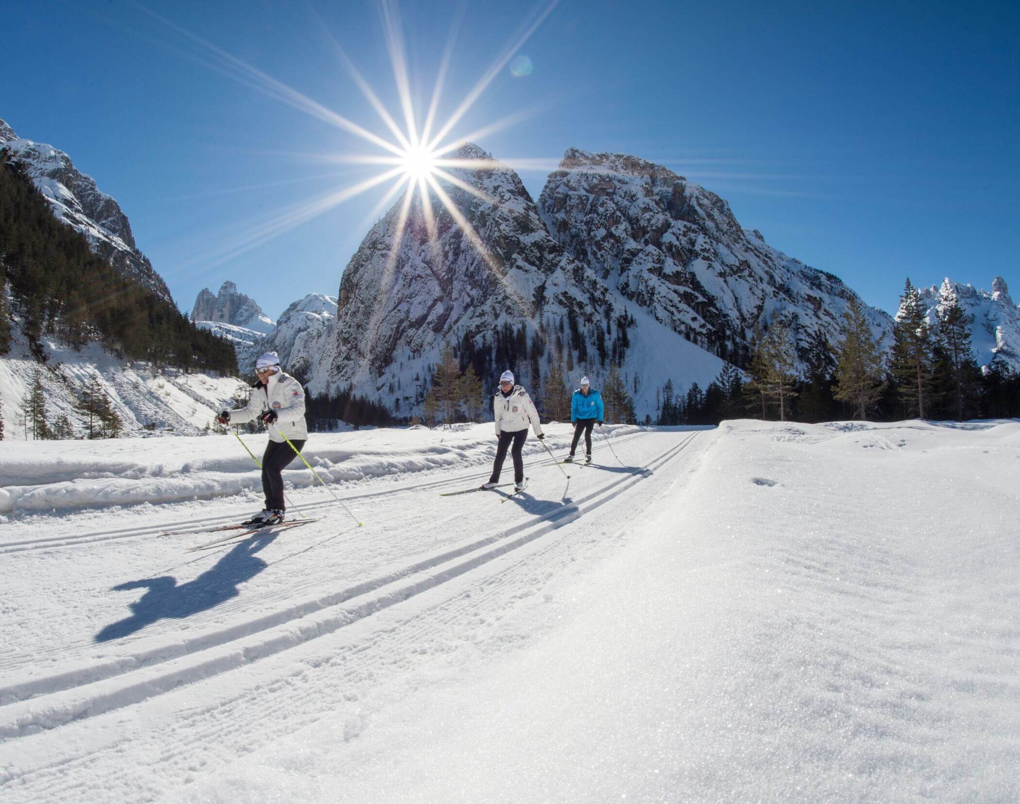 Dolomite adventures in winter Mirabell Dolomites Hotel