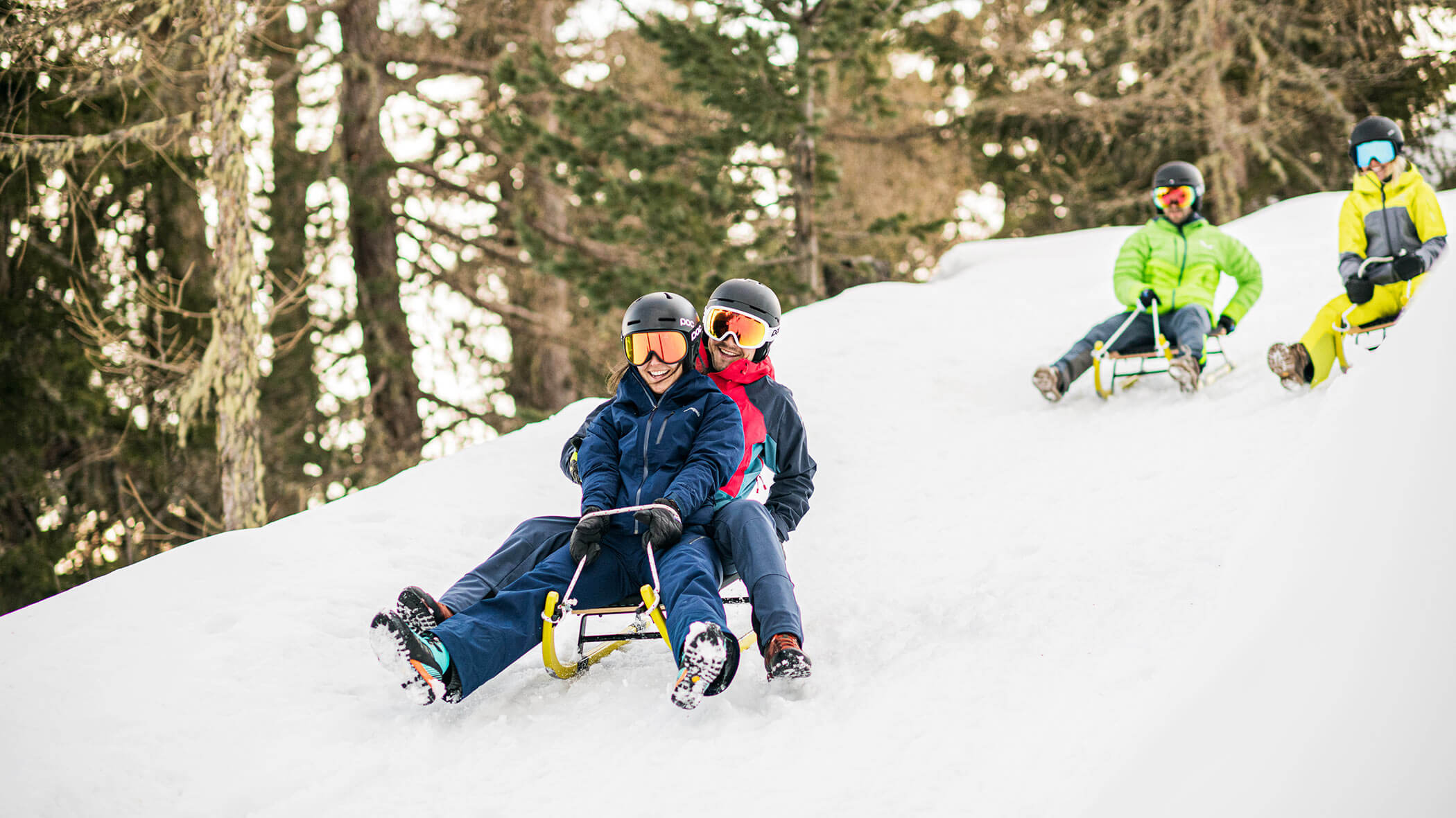 Rodeln in Olang und Umgebung - 5 Sterne Hotel Mirabell Dolomites in Olang