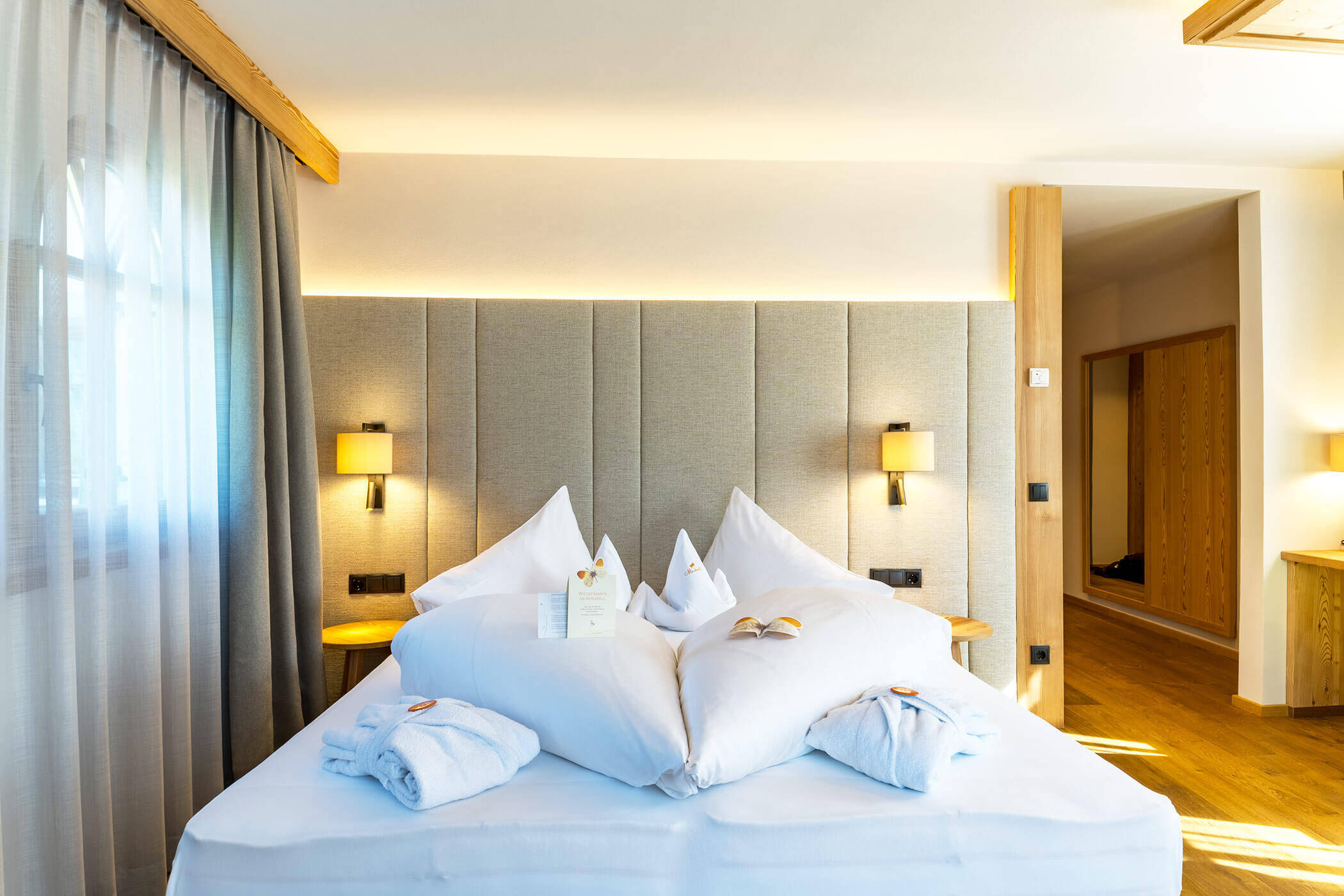 Schlafen - Zimmer Garten Klassik - 5 Sterne Hotel Mirabell Dolomites in Olang